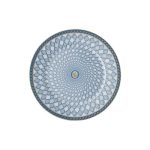Swarovski x Rosenthal piatto piano 18 cm azzurro signum
