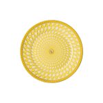 Swarovski x Rosenthal piatto piano 18 cm giallo signum