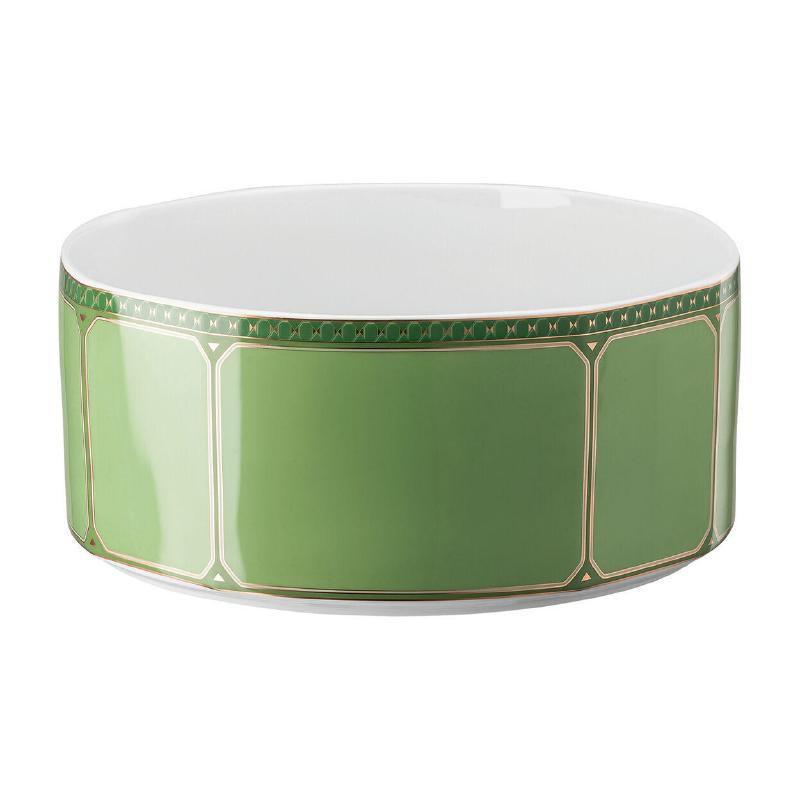 Swarovski x Rosenthal insalatiera 25 cm verde signum Swarovski x Rosenthal insalatiera 25 cm verde signum