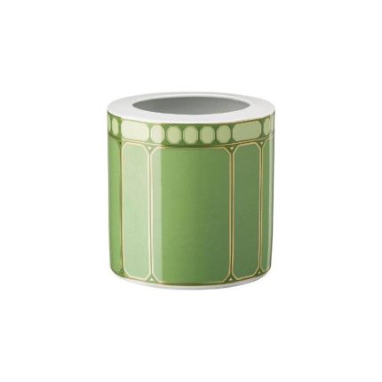 Swarovski x Rosenthal vaso 17 cm verde signum