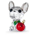 Swarovski holiday cheers bulldog francese