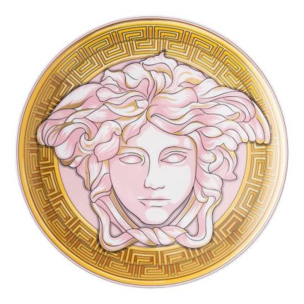 Versace piatto piano 17 cm medusa amplified pink