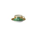 Versace tazza the con piattino medusa amplified green