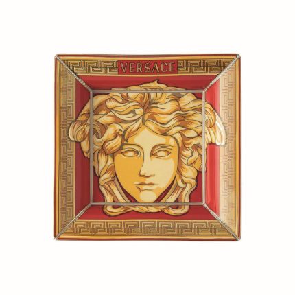 Versace coppa 18 cm medusa amplified golden coin