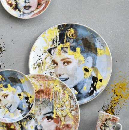 Baci milano piatto torta 32 cm audrey