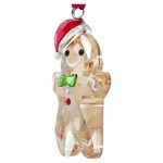 Swarovski holiday cheers decorazione omino di pan di zenzero