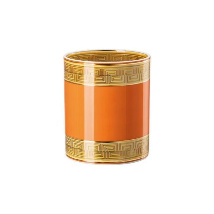 Versace vaso 18 cm medusa amplified orange coin