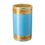 Versace vaso 30 cm medusa amplified blue coin