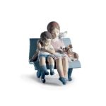 Lladro bimbi sulla panchina