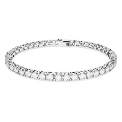 Swarovski bracciale tennis bianco matrix misura XL