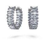 Swarovski orecchini a cerchio matrix