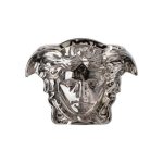 Versace vaso 19 cm medusa grande black