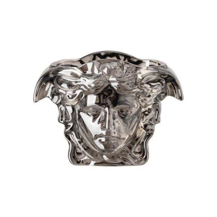 Versace vaso 19 cm medusa grande black