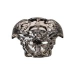 Versace vaso 19 cm medusa grande black