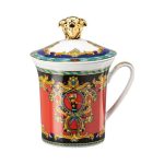 Versace bicchiere con coperchio 30iversario re sole