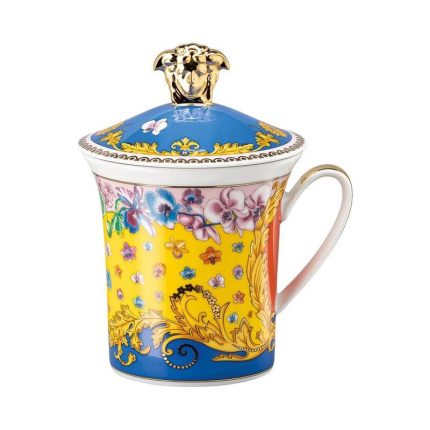 Versace bicchiere con coperchio 30iversario primavera