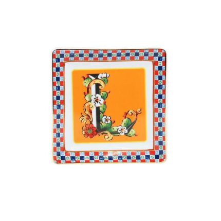 Baci milano svuotatasche lettera L ortigia