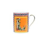 Baci milano mug lettera L ortigia