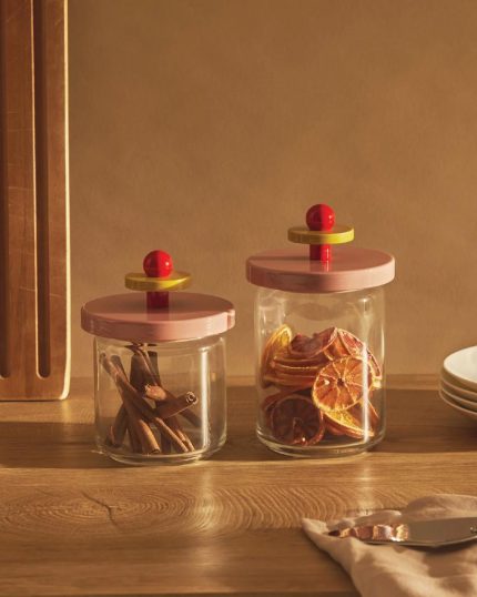 Alessi barattolo 75 cl rosa