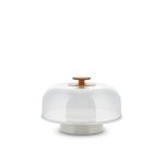 Alessi alzata in porcellana con campana mattina