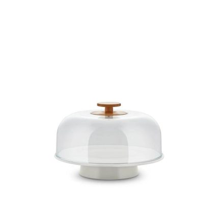 Alessi alzata in porcellana con campana mattina