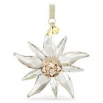 Swarovski scs edizione annuale decorazione stella alpina 2023