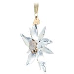 Swarovski scs edizione annuale decorazione stella alpina 2023