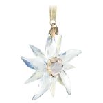 Swarovski scs edizione annuale decorazione stella alpina 2023