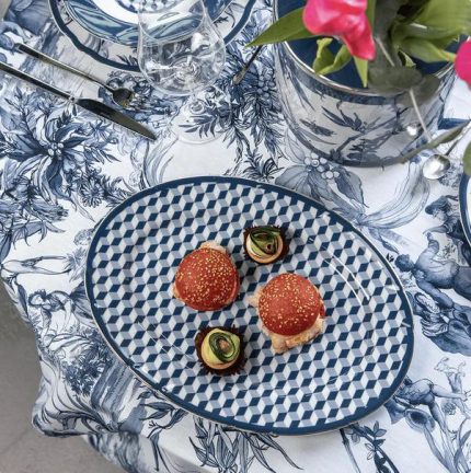 Baci milano piatto ovale 36x26 cm versailles