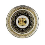 Versace piatto piano 17 cm lettera k virtus alphabet