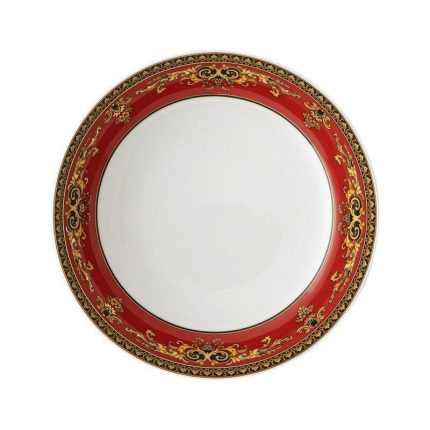 Versace piatto fondo 22 cm (nuovo modello) medusa rosso