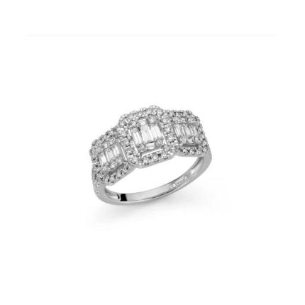 Donnaoro anello con diamanti