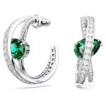 Swarovski orecchini a cerchio hyperbola