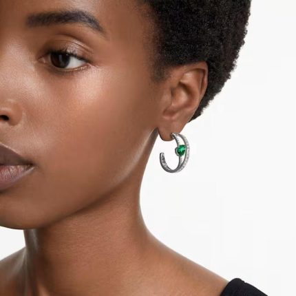 Swarovski orecchini a cerchio hyperbola