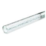 Swarovski Penna a sfera crystalline forma ottagonale blu azzurro laccato