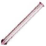 Swarovski penna a sfera crystalline forma ottagonale rosa laccato rosa