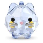Swarovski chubby cats gatto blu