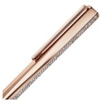 Swarovski penna a sfera crystal shimmer tono oro rosa finitura in tono oro rosa