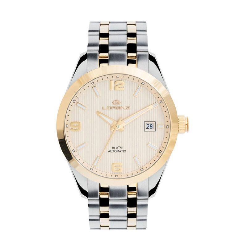 Lorenz Orologio maschile automatico con datario 40mm Lorenz Orologio maschile automatico con datario 40mm