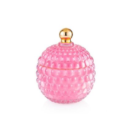 Emo Scatola piccola bombata color cipria