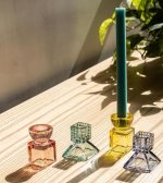 Emo Candeliere mini triangolare Blu