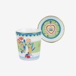 Baci milano set di 6 tazze caffe decori misti con piattino mamma mia