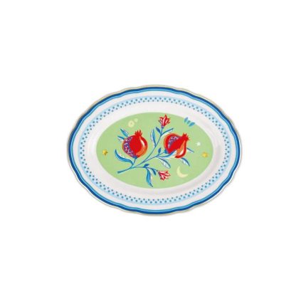 Baci milano piatto a servire ovale mamma mia