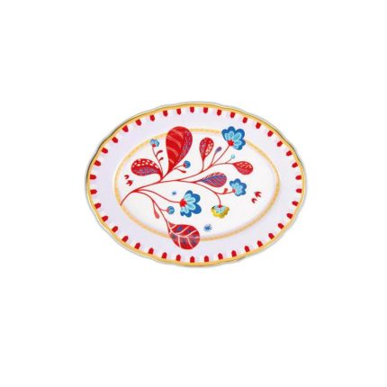 Baci milano piatto a servire ovale mamma mia