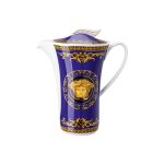 Versace caffettiera medusa blu