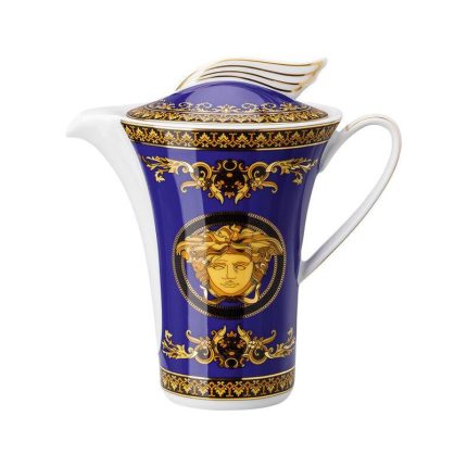 Versace lattiera medusa blu