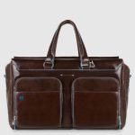 Piquadro Borsone da viaggio mogano porta pc 15" Blue Square