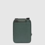 Piquadro Borsello a tracolla uomo verde - verde scuro in pelle Black Square
