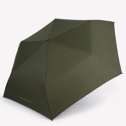 Piquadro Ombrello verde automatico open/close antivento