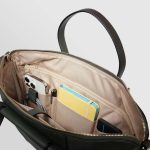 Piquadro Borsa da lavoro donna espandibile verde - verde scuro in pelle porta pc 15,6" Circle